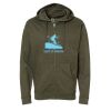 Unisex Midweight Full-Zip Hooded Sweatshirt Thumbnail