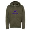 Unisex Midweight Full-Zip Hooded Sweatshirt Thumbnail
