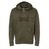 Unisex Midweight Full-Zip Hooded Sweatshirt Thumbnail