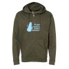 Unisex Midweight Full-Zip Hooded Sweatshirt Thumbnail