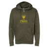 Unisex Midweight Full-Zip Hooded Sweatshirt Thumbnail
