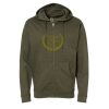 Unisex Midweight Full-Zip Hooded Sweatshirt Thumbnail