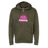 Unisex Midweight Full-Zip Hooded Sweatshirt Thumbnail