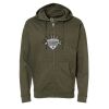 Unisex Midweight Full-Zip Hooded Sweatshirt Thumbnail