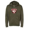 Unisex Midweight Full-Zip Hooded Sweatshirt Thumbnail