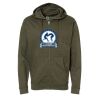 Unisex Midweight Full-Zip Hooded Sweatshirt Thumbnail