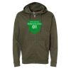Unisex Midweight Full-Zip Hooded Sweatshirt Thumbnail