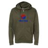 Unisex Midweight Full-Zip Hooded Sweatshirt Thumbnail