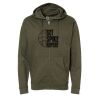 Unisex Midweight Full-Zip Hooded Sweatshirt Thumbnail