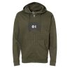 Unisex Midweight Full-Zip Hooded Sweatshirt Thumbnail