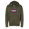 Unisex Midweight Full-Zip Hooded Sweatshirt Thumbnail