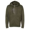 Unisex Midweight Full-Zip Hooded Sweatshirt Thumbnail