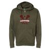 Unisex Midweight Full-Zip Hooded Sweatshirt Thumbnail