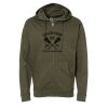Unisex Midweight Full-Zip Hooded Sweatshirt Thumbnail