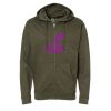 Unisex Midweight Full-Zip Hooded Sweatshirt Thumbnail
