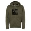 Unisex Midweight Full-Zip Hooded Sweatshirt Thumbnail