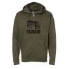 Unisex Midweight Full-Zip Hooded Sweatshirt Thumbnail