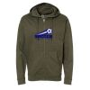 Unisex Midweight Full-Zip Hooded Sweatshirt Thumbnail