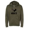 Unisex Midweight Full-Zip Hooded Sweatshirt Thumbnail