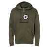 Unisex Midweight Full-Zip Hooded Sweatshirt Thumbnail