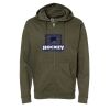 Unisex Midweight Full-Zip Hooded Sweatshirt Thumbnail