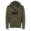 Unisex Midweight Full-Zip Hooded Sweatshirt Thumbnail