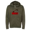 Unisex Midweight Full-Zip Hooded Sweatshirt Thumbnail