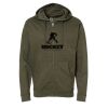 Unisex Midweight Full-Zip Hooded Sweatshirt Thumbnail