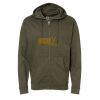 Unisex Midweight Full-Zip Hooded Sweatshirt Thumbnail