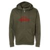 Unisex Midweight Full-Zip Hooded Sweatshirt Thumbnail