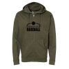 Unisex Midweight Full-Zip Hooded Sweatshirt Thumbnail