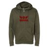 Unisex Midweight Full-Zip Hooded Sweatshirt Thumbnail