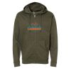 Unisex Midweight Full-Zip Hooded Sweatshirt Thumbnail