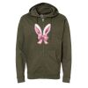 Unisex Midweight Full-Zip Hooded Sweatshirt Thumbnail