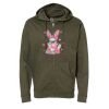 Unisex Midweight Full-Zip Hooded Sweatshirt Thumbnail