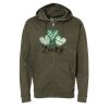Unisex Midweight Full-Zip Hooded Sweatshirt Thumbnail