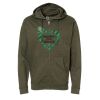 Unisex Midweight Full-Zip Hooded Sweatshirt Thumbnail