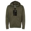 Unisex Midweight Full-Zip Hooded Sweatshirt Thumbnail