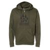 Unisex Midweight Full-Zip Hooded Sweatshirt Thumbnail