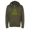 Unisex Midweight Full-Zip Hooded Sweatshirt Thumbnail