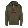 Unisex Midweight Full-Zip Hooded Sweatshirt Thumbnail