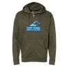 Unisex Midweight Full-Zip Hooded Sweatshirt Thumbnail