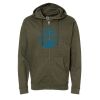 Unisex Midweight Full-Zip Hooded Sweatshirt Thumbnail