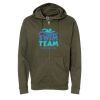 Unisex Midweight Full-Zip Hooded Sweatshirt Thumbnail
