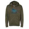 Unisex Midweight Full-Zip Hooded Sweatshirt Thumbnail