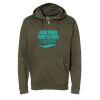 Unisex Midweight Full-Zip Hooded Sweatshirt Thumbnail