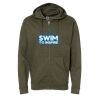 Unisex Midweight Full-Zip Hooded Sweatshirt Thumbnail