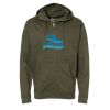 Unisex Midweight Full-Zip Hooded Sweatshirt Thumbnail