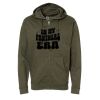 Unisex Midweight Full-Zip Hooded Sweatshirt Thumbnail