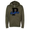 Unisex Midweight Full-Zip Hooded Sweatshirt Thumbnail